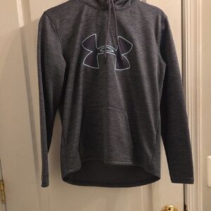 Under Armour Charcoal Hoodie with Logo